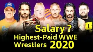 WWE highest salary top 10 wrestlers. 2020 .#highestsalarywwe.jahid rahaman Molla
