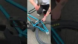is this how you fix cranks BMX?