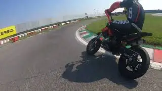 Prima volta su una GP Ohvale è stato bellissimo (alla fine quasi un Crash)