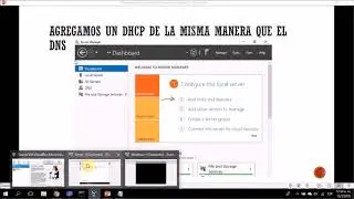 Como configurar DHCP y DNS en Windows Server 2016