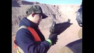 2013 Shot Show tested Berreta ARX 160P Carbine .22 Long Rifle on Media day