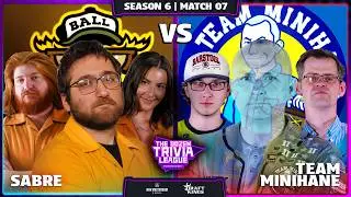 Team Minihane vs. Sabre | Season 6, Match 7 - The Dozen Trivia League