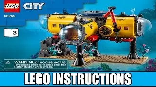 LEGO Instructions | City | 60265 | Ocean Exploration Base (Book 3)