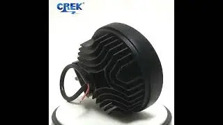12V 24V 4.5inch Auto Lamp 24W 6000K Round LED Work Light, 24W LED Work Light, Round LED Work Light