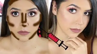 Como Contornear el Rostro como PROFESIONAL! Cirugía sin dolor! - Ydelays