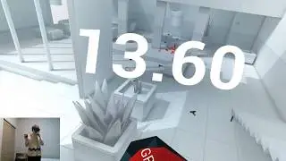 [PB] Helipad in 13.60 secs (Real Time) - SUPERHOT VR Individual Level Speedrun