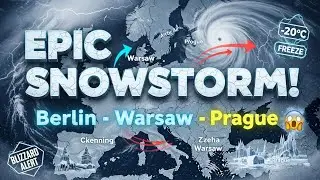 Central Europe&rsquo;s Epic Snowstorm: Berlin, Warsaw & Prague Frozen!
