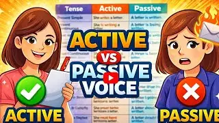 English Grammar Made Easy | Active Passive Voice
