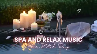 💗 Nature Garden Rose Quartz Water Spa & Relax Music • 3 Hours Tranquil Evening Calm | Her SPA Day 🌸