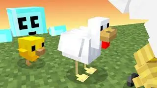 Minecraft But Mobs can Level Up