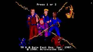 The Real Ghostbusters (1987) Atari ST &mdash; Полное прохождение 👾