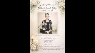 Interment of Gillian Elizabeth Grey