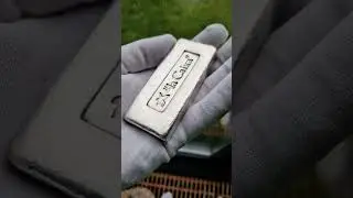Ultra-rare Silver bar..Collector's know😉.#Silver #bullion #silvercollector #everyone