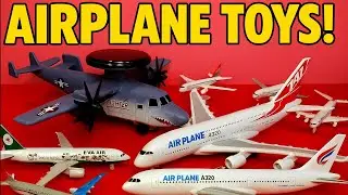 ✈️ УДИВИТЕЛЬНАЯ КОЛЛЕКЦИЯ ИГРУШЕЧНЫХ САМОЛЕТОВ &ndash; A380, 747, истребитель и многое другое!