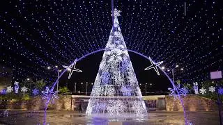 Inauguran parques iluminados que dan inicio a fiestas navide&ntilde;as