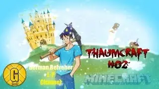 Minecraft Thaumcraft #2 Пшеница, коровки и находка кристалла.