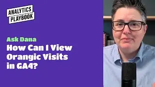 How to Create a Report with Chart Showing Organic Visits to a URL in the Past 30 Days on GA4