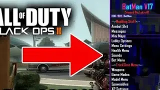 Call of duty black ops 2 trolling with mod menu in public matches