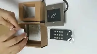 125KHz Card Reader Door Entry Systems Embedded RFID ID Card Control Access Wall Flush-mounted
