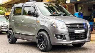 wagon R with alloy wheels and Yokohama  wider tyres 😍