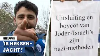 Protest Erasmus universiteit Joodse hoogleraar: 'Is heksenjacht'