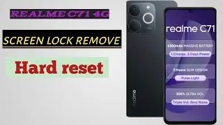 Realme c71 4g Hard Reset screen lock remove kase l All Realme Smartphone hard reset 