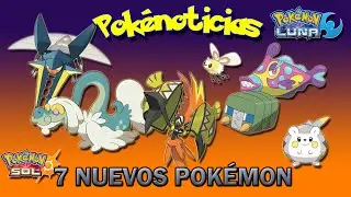 Pok&eacute;noticias: Revelados 7 Pok&eacute;mon para Pok&eacute;mon Sol y Luna| Hora de Jugar