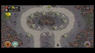 Kingdom Rush : Level 11: Forsaken Valley ( Difficulty: Veteran ) 