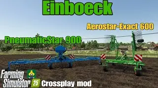 Einboeck PneumaticStar 900 / Einboeck Aerostar-Exact 600 / FS25 crossplay mod