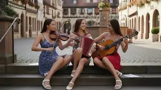 Epic Elegance in Sound! Flamenco Guitar, Accordion & Violin Fusion