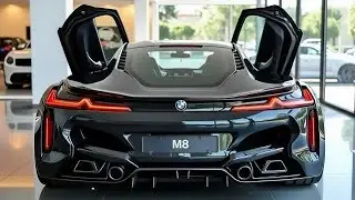 The 2026 BMW M8 makes a stunning debut: V8 beastly performance + top-tier luxury, a true performa...