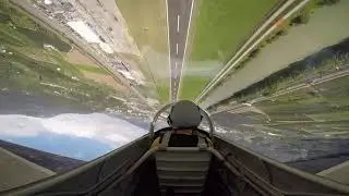 Van's RV-8 I-LUKE Four Points Aileron Roll (airshow routine 2017)
