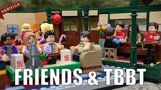 LEGO Ideas Friends Central Perk 21319 & TBBT Mashup!!