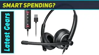 Best Wired Headset for Clear Calls? EH05-U USB Headset