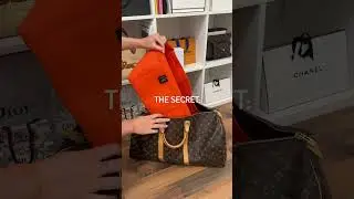 ORGANIZER FOR LV VINTAGE KEEPALL 50 | How we keep our vintage Keepall in excellent shape