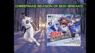 2016 topps Baseball Holiday Box Walmart Exclusive #1 Amazing cards