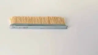 Natural Tampico Strip Brush with Steel Channel for Sealing Cleaning