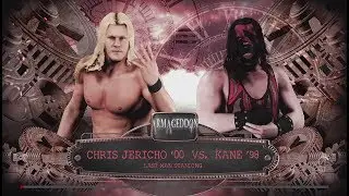 WWE 2K18 (PS4) Chris Jericho vs Kane Last Man Standing Armageddon 2000