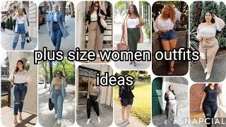 ✨Trendy outfit ideas for chubby girl //☘️ plus size women outfits ideas... @womenfashionstore-wfs