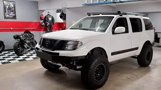 Installed a CARR light Bar Rack & a 6 Gang Switch Panel from Amazon on my 2011 Nissan Pathfinder R51