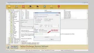 InQuit EDB to PST Converter Software Exchange Server Recovery