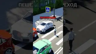 Перегородил пешеходный переход