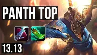 PANTHEON vs VAYNE (TOP) | 6/1/3, 400+ games | EUW Master | 13.13