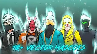 FREEFIRE NEW MASCOT LOGO PACK