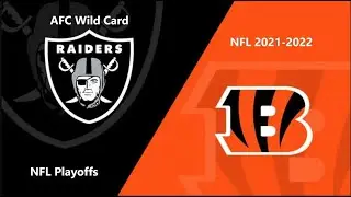 Full Game NFL 2021 2022 Season   AFC Wild Card  Raiders @ Bengals