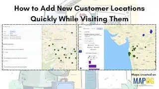 Мгновенно добавляйте новые адреса клиентов во время выездных визитов #field #viral #customer #loc...