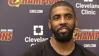 Kyrie Irving on Cavs repeating as NBA champions