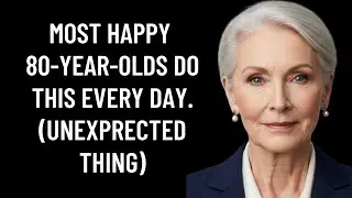 Most Happy 80-Year-Olds Do This Every Day to Stay Positive and Live Longer! - 5 Habits