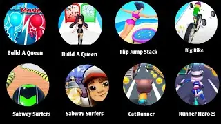 Count Master. Build A Queen. Flip Jump Stack. Big Bike. Going Balls. Sabway Surfers. Cat Runner. 