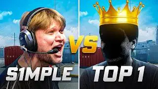 S1MPLE caiu contra o TOP #1 MUNDIAL no CS 2 e isso aconteceu... (goat vs top 1)